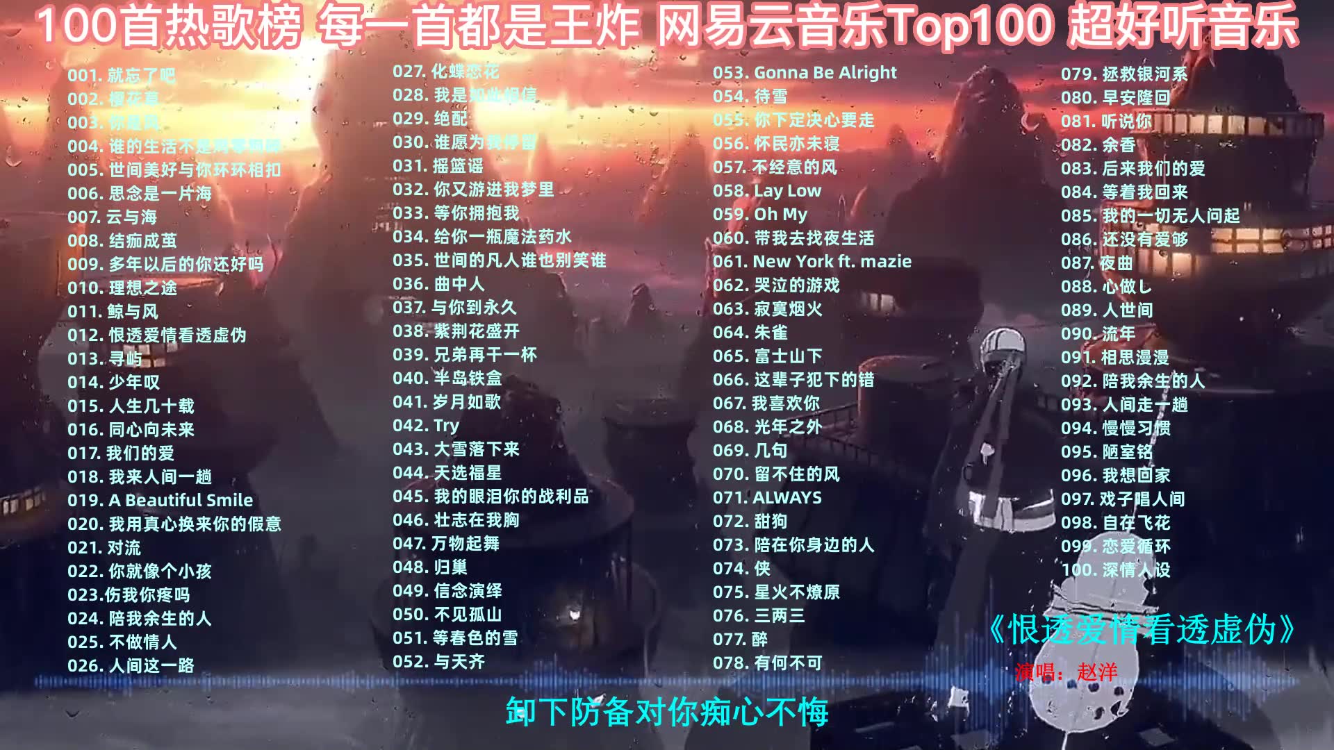 2023抖音最火歌曲排行榜